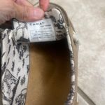 Ariat  hilo western Women's Slip On Casual Shoes Brown Suede Moc Toe Size 8 b Photo 7