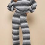 Lulus Ombré Striped Sweater Set Photo 2