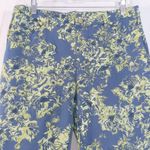 Soft Surroundings  Blue Floral Elisabetta Pants Vacation Resort Travel Size M Photo 2