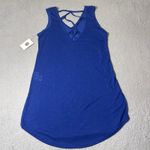 New Chicago Cubs Tank Dress Womens L Blue G Photo 3