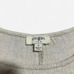 Umgee USA Beige Textured Short Sleeve High-Low Hem Top - Size Small Photo 5