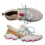 Sorel  Kinetic Impact Lace White Blue Pink Low Top Lace Up Athletic Sneakers 8.5 Photo 0