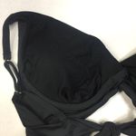 Tommy Bahama Pearl Twist Front Underwire Bikini Top Black L Photo 10