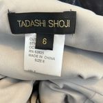 Tadashi Shoji Navy/Black Mesh Sequin One Shoulder Dress Photo 9