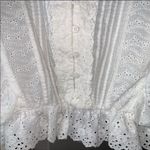 Urban Outfitters ✨ Women's Natural Uo Rami Pintuck Ruffle Top✨ Photo 7