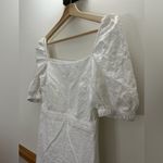 & Other Stories Anthropologie Paris Atlier & Other Stories White Puff Sleeve Dress Size 6 Photo 3