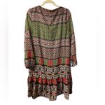 Ny Collection  Long Sleeve Bohemian Lace Up Dress Photo 1