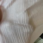 Vintage 1980’s dainty lace collar long night gown blush pink size XL 3/4 sleeve Photo 7