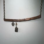 Jd Sterling “Love, Mind, Soul, Body” Charm Bar Necklace Silver Photo 7