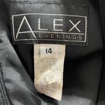 Alex Evenings  14 Dress Evening Cocktail Wedding Embellished Photo 4