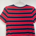 Michael‎ Kors Striped Tee Shirt Dress Size Small Red Photo 6