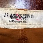 Abercrombie & Fitch  Vintage Y2K cargo shorts brown orange A&F size 10 Photo 4