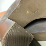 Seychelles ‎ Anthropologie Brand gray suede leather heel lace up booties size 9.5 Photo 9