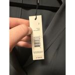 Tahari NWT  Women One-Button Notched Lapel Shaped Blazer Dark Shadow Gray Size 2 Photo 2