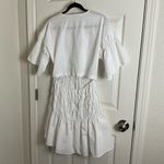 Jason Wu Cutout Ruched Cotton-blend Poplin Mini Dress -size 8 Photo 9