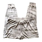 Splendid NWT Women’s Journey Ribbed Trim Knit Jogger Pants Smoky Gray Tie Dye XL Photo 5