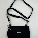 Baggallini Crossbody Bum Bag Wristlet Mini Multiway Detachable Strap Black Nylon Photo 2