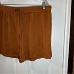 Live to be spoiled  Orange Knit Lounge Shorts size 1X Photo 5