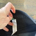 Halara Flex High Waisted Pockets Rolled Hem Wide Leg Jeans Black NWT Photo 12