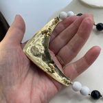 Vintage Art Deco style black & gold choker. Photo 2