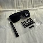 NYS Black Oversized Sunglasses Photo 2