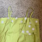 Cynthia Steffe Vintage Lime green mod dress with daisies Photo 1