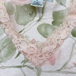 Norton Mcnaughton Norton Studio Womens Dress Linen Blend Sz Small Pink Floral Lace Cottage Coastal Photo 5