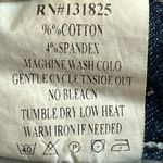 Miss Chic dark denim Y2K rhinestone embellished shorts decorative stitching SZ 5 Blue Photo 9