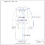 London Fog trench coat Vintage 80s sz 10 Photo 1