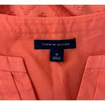 Tommy Hilfiger Dress Womens 18 Orange Sheath Dress Chevron Party Office Preppy Photo 6