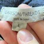 Grayson Threads Navy Blue Elephant Hooded Shirt Photo 3