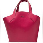 Furla  Yucca Saffiano Leather Unstructured Tote in Fuchsia Pink Photo 15