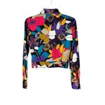 Miss Sixty Luxury Vintage 90's All Over Floral Women Top Blouse Small Rare #P7-5 Photo 3