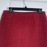 Via Seta Studio Red Blazer Jacket Skirt SILK Size 10/12 GUC Photo 9