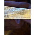 ZARA  Jacket Women XL Burgundy Black Trim Mock Neck Full Zip Track Jacket‎ Photo 11