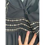 Lulus  Black‎ Sleeveless Maxi Dress Embellished Party Cocktail Evening XS B11 Photo 4