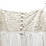 Spiritual Gangster  Dolce Embroidered Off White Cream Maxi Dress Women’s Size XS Photo 7