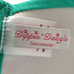 Dippin' Daisy's Swimwear Green Halter Bikini Top Size Small Photo 2