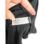 Three Dots ‎ black thermal top women’s size large Photo 6