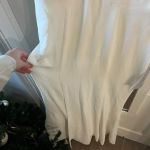 Dress the Population NWT  Sandra Plunge Dress Size Medium Color White Photo 2