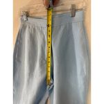 Sablyn Giselle Blazer & Charlee High Waist Pants Linen Blue Suit S Photo 7