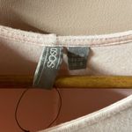 ASOS  Light Pink Ruffled Hem Shirt Dress Size 6 NWT Photo 2