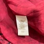 Free People Burgundy Floral Lace Applique Maxi Dress Size 4 Whimsigoth Romantic Photo 13