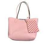 Kate Spade Arch Love Birds Reversible Tote in pink multi leather with pouch Photo 5