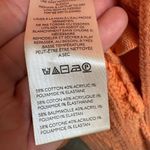 Free People  Peach Orange Nightingale Chunky Long Cardigan Sweater Small NWOT Photo 6