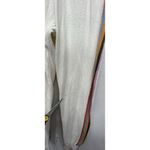 Faherty  Womens Jogger Small Beige Organic Cotton Cashmere Blend Rainbow Stripe Photo 5