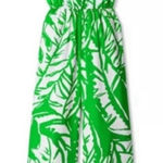 Lilly Pulitzer Jumpsuit One Piece White Green 20th Anniversary Collection Boom Size XS Photo 0