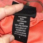 Liv Los Angeles coral embroidered off shoulder dress L Pink Size L Photo 5