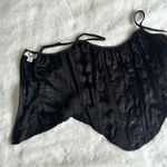 Tasha Polizzi Sequin Corset Top Size Medium Black Photo 10