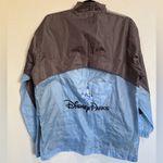 Disney  Parks Jacket Womens XS/Small Blue Gray Windbreaker Packable Photo 1
